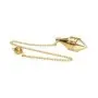 Péndulo Cónico Doble en Baño de Bronce 4 x 1,5 cm aprox. | Tienda Esotérica Changó