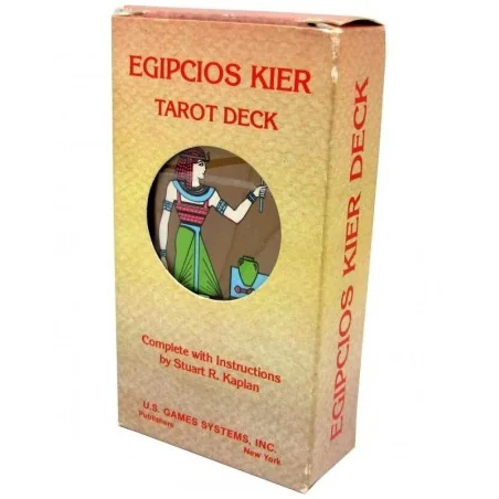 Tarot Egipcios Kier Tarot deck - Stuart R. Kaplan - 1ª Edicion New York 1984 (USG) 04/16 | Tienda Esotérica Changó