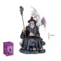 Figura Brujo Sentado con Dragón 16 cm – Resina Extra | Tienda Esotérica Changó