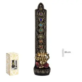 Portaincienso Ganesha 28 cm – Resina Extra