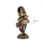 Figura Ganesha con Sitar (Veena) 20 cm – Resina Extra | Tienda Esotérica Changó
