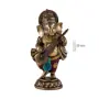 Figura Ganesha con Guitarra (Veena) 20 cm – Resina Extra | Tienda Esotérica Changó