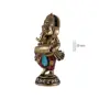 Figura Ganesha con Harmonium 20 cm – Resina Extra | Tienda Esotérica Changó