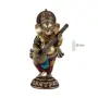 Figura Ganesha con Tambor Dholak 20 cm – Resina Extra | Tienda Esotérica Changó