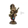 Figura Ganesha con Tambor Dholak 20 cm – Resina Extra | Tienda Esotérica Changó