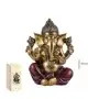 Figura Ganesha Sentada 15 cm - Resina Extra | Tienda Esotérica Changó