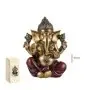 Figura Ganesha Sentada 15 cm - Resina Extra | Tienda Esotérica Changó