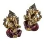 Figura Ganesha Sentada 15 cm - Resina Extra | Tienda Esotérica Changó
