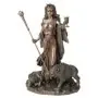 Figura Circe 23,5 cm - Diosa Griega de la Magia y Hechicería - Resina Bronceada | Tienda Esotérica Changó