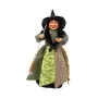 Figura Bruja con Escoba 34 cm - Verde | Tienda Esotérica Changó