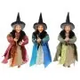Figura Bruja Voladora con Escoba 48 cm - Verde | Tienda Esotérica Changó