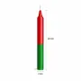 Vela Rojo - Verde | Vela Bujía Rojo - Verde | Tienda Esotérica Changó