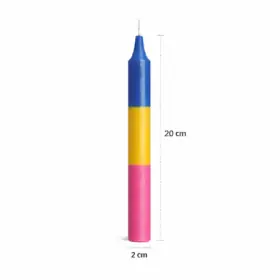 Velas 2 y 3 Colores | Tienda Esotérica Changó