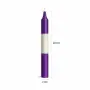 Vela Morado - Blanco - Morado | Vela Bujía Morado - Blanco - Morado | Tienda Esotérica Changó