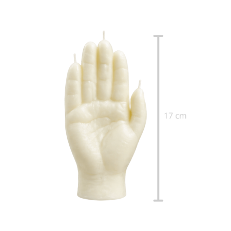 Vela Mano Poderosa - Blanca