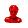 Vela Cabeza Hombre - Roja