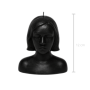 Vela Cabeza Mujer - Negra
