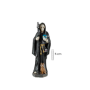 Figura Santa Muerte | 8435266166993 | Figura Santa Muerte 5 cm - Negra - Resina Extra