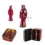 Figura Santa Muerte 5 cm - Roja - Resina Extra | Tienda Esotérica Changó