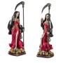 Figura Santa Muerte Encarnada 36 cm - Roja - Resina Extra | Tienda Esotérica Changó