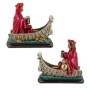 Figura Santa Muerte en Barca 21 cm - Roja - Resina Extra | Tienda Esotérica Changó
