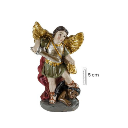 Figura Arcangel San Miguel | 8435266256908 | Figura Arcangel San Miguel 5 cm - Resina Extra