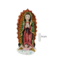 Figura Virgen de Guadalupe | 8435266259749 | Figura Virgen de Guadalupe 5 cm - Resina Extra