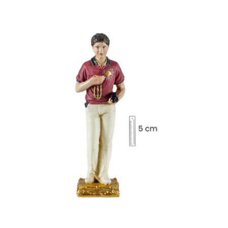 Figura San Carlo Acutis | 8435266259909 | Figura San Carlo Acutis 5 cm - Resina Extra