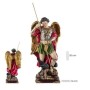 Imagen Arcángel San Miguel con Armadura | 8435266160724 | Imagen Arcángel San Miguel con Armadura 30 cm - Resina Extra