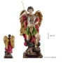Imagen Arcángel San Miguel con Armadura | 8435266160731 | Imagen Arcángel San Miguel con Armadura 40 cm - Resina Extra