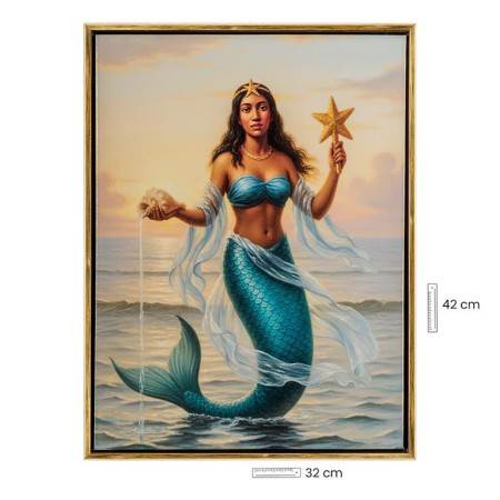 Cuadro Yemaya | 8435266167624 | Cuadro Yemaya 30 x 40 cm - Marco Dorado