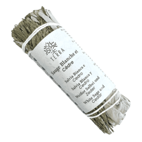 Atado de Salvia Banca + Cedro 25-30 gr 10 cm