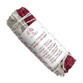 Atado de Salvia Blanca + Sangre de Dragón 25-30 gr 10 cm