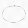 Ilde de Santería Obatalá Premium 14 cm blanco y cristal