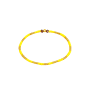 Ilde de Santería Oshún Premium 14 cm amarillo y cristal dorado
