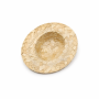 Sombrero de Eleggua de paja natural 5 cm para altar yoruba