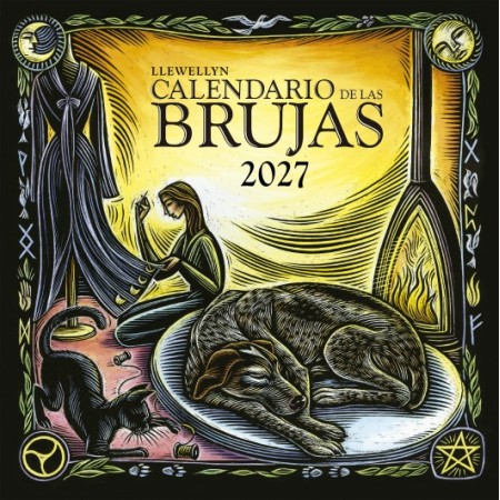 Portada del Calendario de las Brujas 2027 de Llewellyn