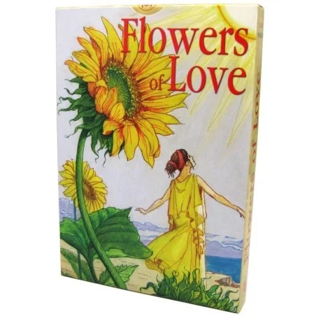 Tarot Flowers of Love - Laura Tuan and Severino Baraldi (Set - Libro + 36 Cartas) (EN) (SCA) | Tienda Esotérica Changó