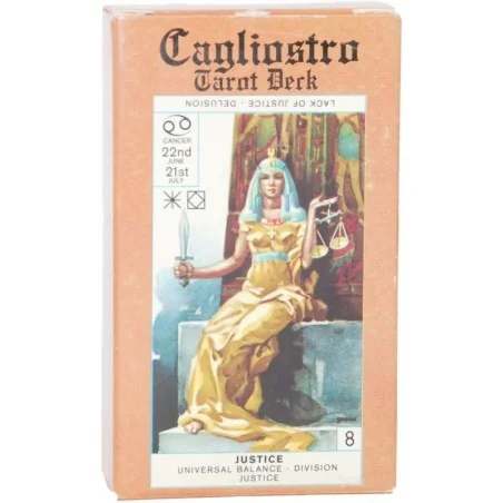 Tarot Cagliostro Tarot Deck - Stuart R. Kaplan - | Tienda Esotérica Changó