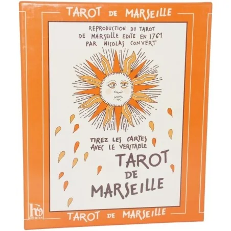 Tarot Tarot de Marseille - Reproduccion Tarot de Marsella 1761 - Nicolas Convert (FR) (Heron) | Tienda Esotérica Changó