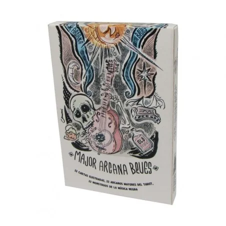 Tarot Major Arcana Blues - Tete Chumi (22 Cartas) (Numerado 1000) (ATA) | Tienda Esotérica Changó