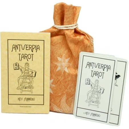 Tarot Antverpia Tarot (22 Arcanos) (Edicion con bolsa de tela) (DE) (Instrucciones EN, DE) (Key Minnebo) (1999) 09/16 | Tienda Esotérica Changó