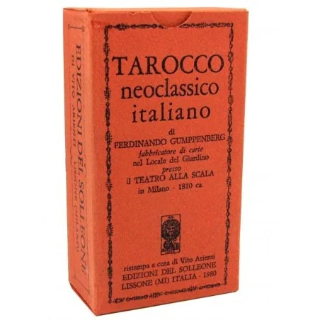 Tarot Tarocco Neoclassico Italiano - Di Ferdinando Gumppenberg & Locale del Giardino (1810) | Tienda Esotérica Changó