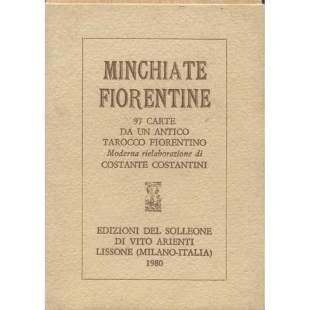 Tarot Minchiate Fiorentine - Costante Costantini - | Tienda Esotérica Changó