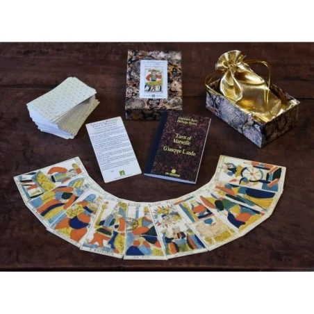 Tarot Lando Marseille - Piedmont 1832 (Giordano Berti) Estandar - | Tienda Esotérica Changó