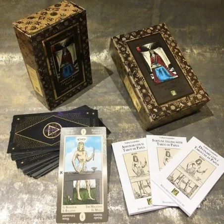 Tarot Papus 1909 - Giordano Berti (Deluxe) (Gigante) | Tienda Esotérica Changó
