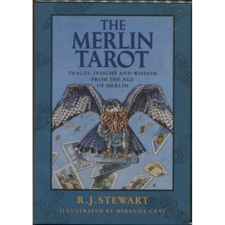 Tarot The Merlin Tarot - R.J. Stewart - Miranda Gray 1 edición (Set, 80 cartas ) (1992) (Aquarian) (EN) | Tienda Esotérica Changó