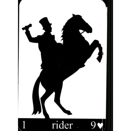 Oraculo Lenormand Silhouette Pocket (36 cartas) - Sitnikov Vladimir 2017 (EN) | Tienda Esotérica Changó