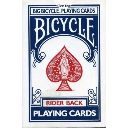 Cartas Bicycle Azul Gigante 8082 (Naipes Americanos) (53 Cartas) (Fou) | Tienda Esotérica Changó