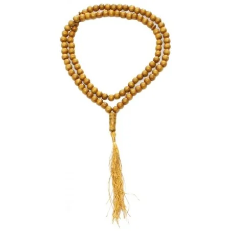 Collar Tibetano Mala Marron (36 cm - Bola 8 mm) | Tienda Esotérica Changó